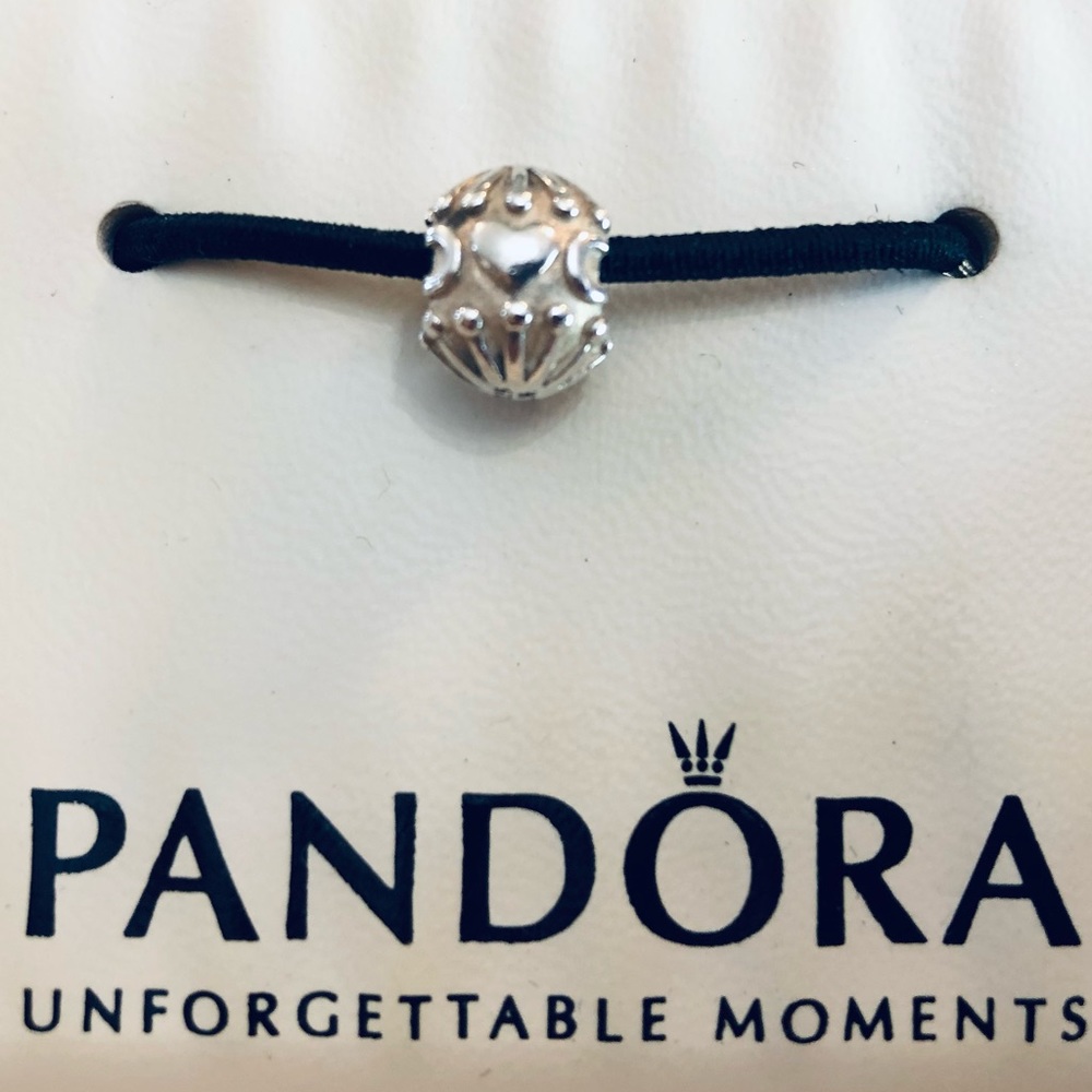 Retired Pandora “Love and Hugs” Sterling Charm
